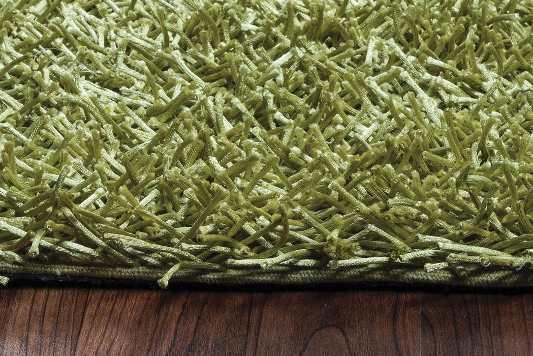 Rizzy Home Kempton KM1508 Green Solid Area Rug