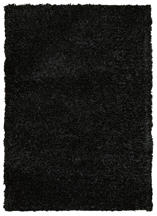 Rizzy Home Kempton KM1593 Black Soild Area Rug