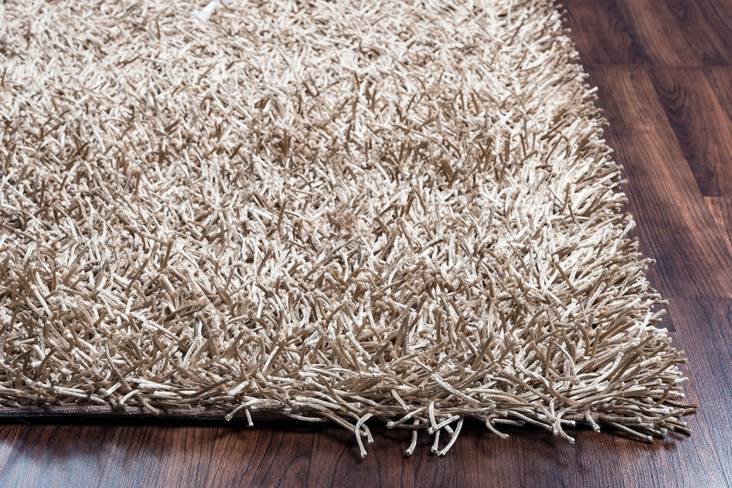 Rizzy Home Kempton KM2315 Khaki Solid Area Rug