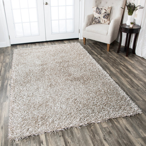 Rizzy Home Kempton KM2315 Khaki Solid Area Rug