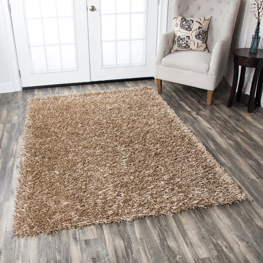 Rizzy Home Kempton KM2318 Tan Solid Area Rug