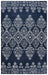Rizzy Home Legacy LE497A Ivory Navy Area Rug
