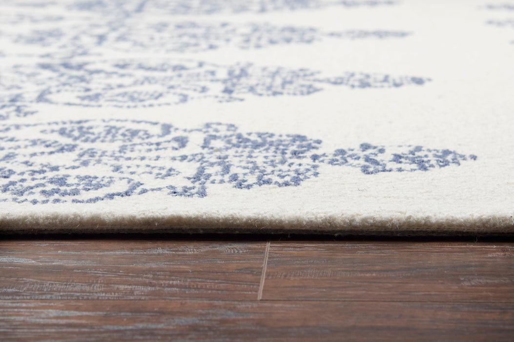 Rizzy Home Legacy LE508A Blue Ivory Area Rug