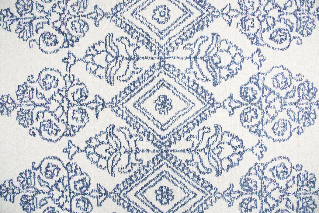Rizzy Home Legacy LE508A Blue Ivory Area Rug