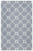 Rizzy Home Luniccia LI9483 Light Blue Print Area Rug