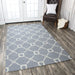 Rizzy Home Luniccia LI9483 Light Blue Print Area Rug