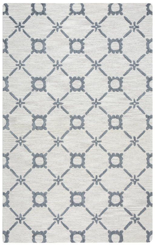Rizzy Home Luniccia LI9515 Gray Print Area Rug
