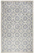 Rizzy Home Luniccia LI9516 Gray Geometric Area Rug