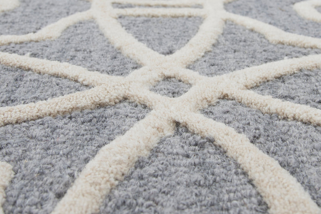 Rizzy Home Luniccia LI9516 Gray Geometric Area Rug