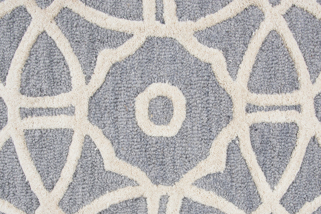 Rizzy Home Luniccia LI9516 Gray Geometric Area Rug