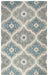 Rizzy Home Leone LO007A Gray Medallion Area Rug