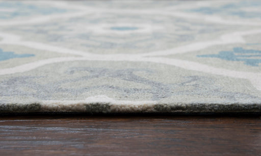 Rizzy Home Leone LO007A Gray Medallion Area Rug