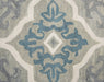 Rizzy Home Leone LO007A Gray Medallion Area Rug