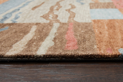 Rizzy Home Leone LO142A Multi-Colored Block Area Rug