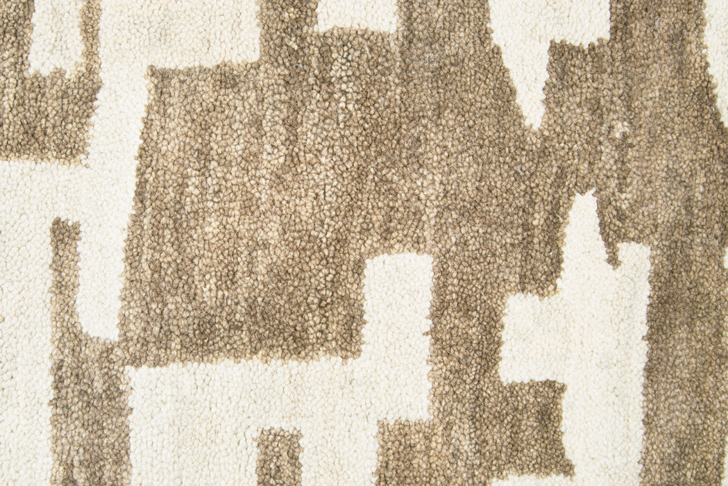 Rizzy Home Leone LO144A Brown Block Area Rug