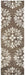 Rizzy Home Leone LO307A Brown Medallion Area Rug