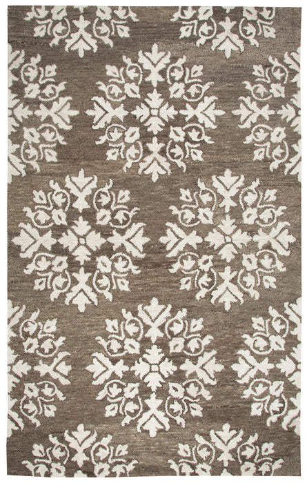 Rizzy Home Leone LO307A Brown Medallion Area Rug