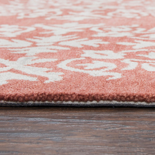 Rizzy Home Leone LO308A Coral Medallion Area Rug