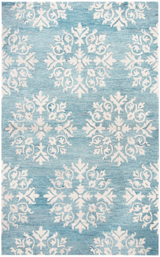 Rizzy Home Leone LO309A Aqua/Blue Medallion Area Rug