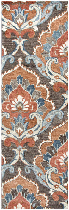 Rizzy Home Leone LO9982 Brown Medallion Area Rug