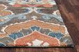 Rizzy Home Leone LO9982 Brown Medallion Area Rug