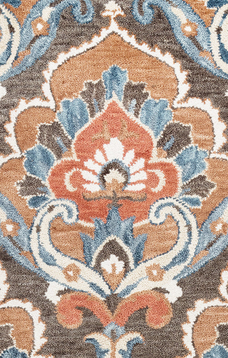Rizzy Home Leone LO9982 Brown Medallion Area Rug