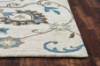 Rizzy Home Leone LO9983 Beige Traditional Motifs Area Rug