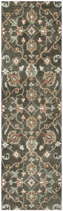 Rizzy Home Leone LO9988 Brown Traditional Motifs Area Rug