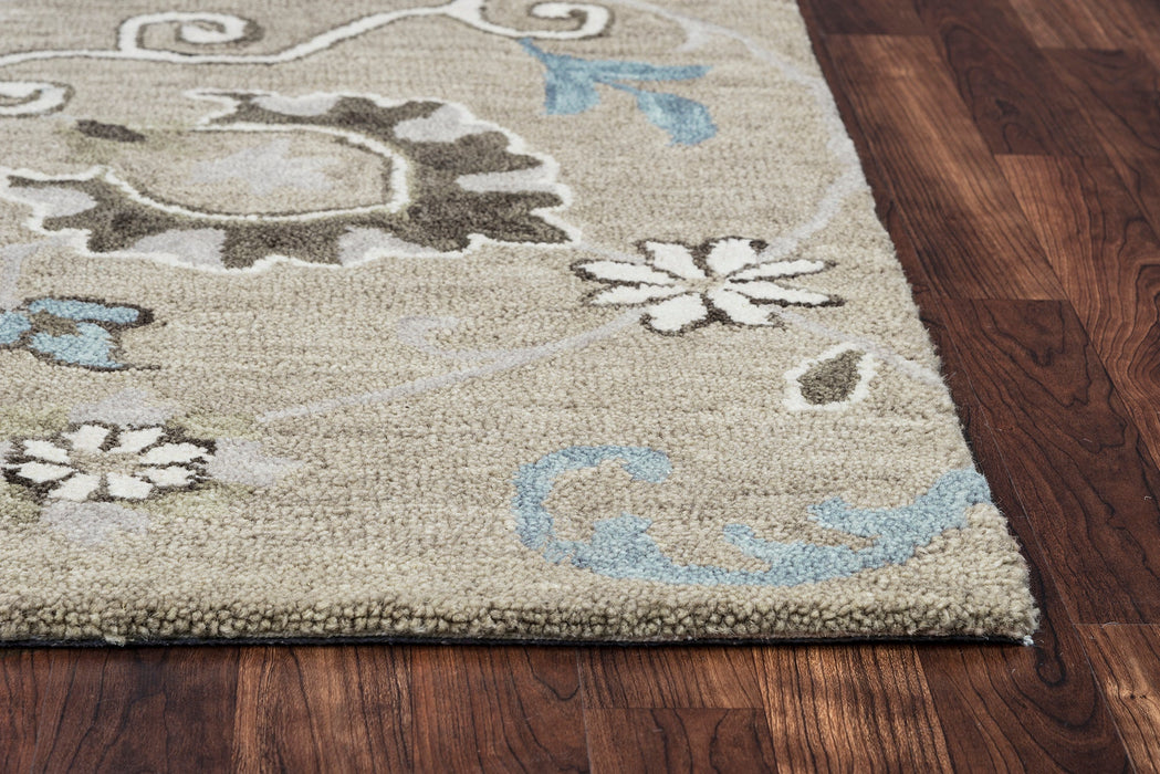 Rizzy Home Leone LO9989 Mocha Traditional Motifs Area Rug
