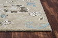 Rizzy Home Leone LO9989 Mocha Traditional Motifs Area Rug