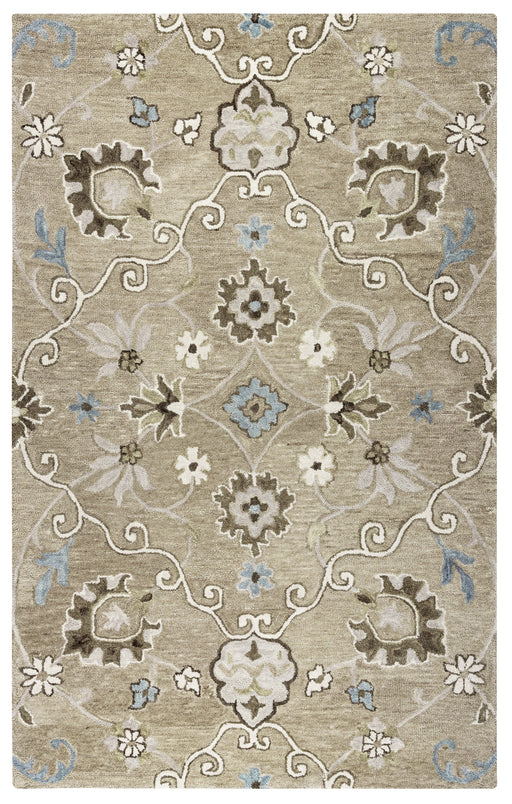 Rizzy Home Leone LO9989 Mocha Traditional Motifs Area Rug