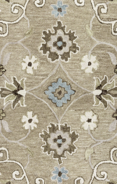 Rizzy Home Leone LO9989 Mocha Traditional Motifs Area Rug