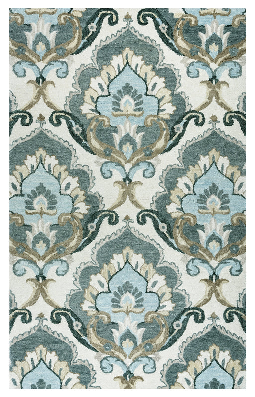 Rizzy Home Leone LO9991 Beige Medallion Area Rug