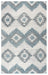 Rizzy Home Leone LO9996 Ivory Southwestern Motifs Area Rug