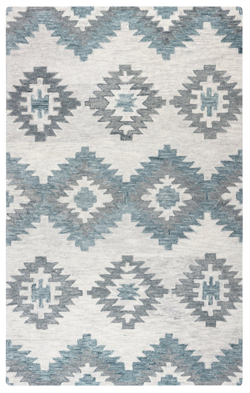 Rizzy Home Leone LO9996 Ivory Southwestern Motifs Area Rug