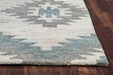 Rizzy Home Leone LO9996 Ivory Southwestern Motifs Area Rug