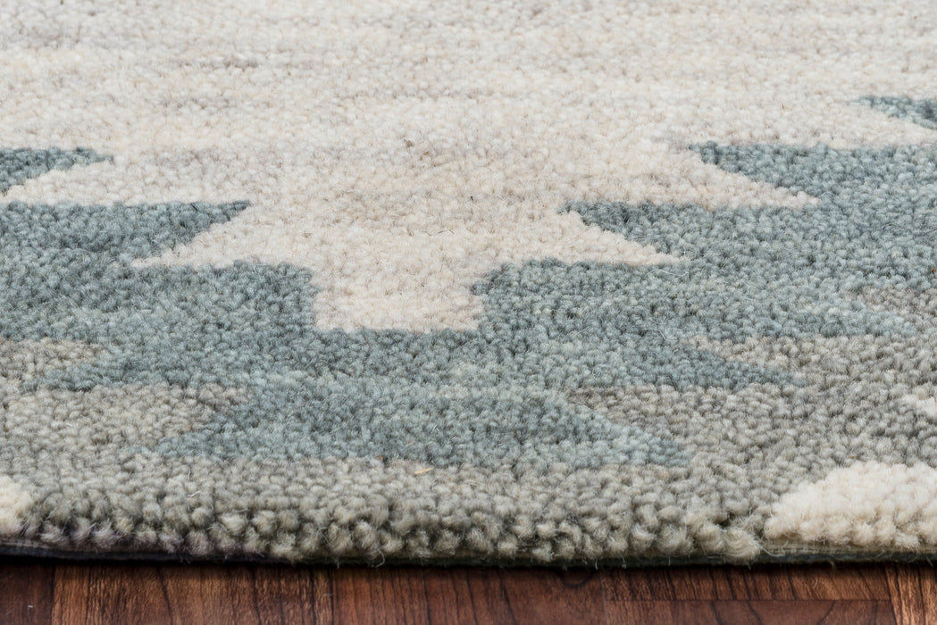 Rizzy Home Leone LO9996 Ivory Southwestern Motifs Area Rug