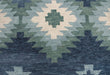 Rizzy Home Leone LO9997 Blue Southwestern Motifs Area Rug
