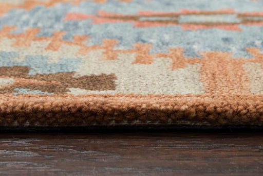 Rizzy Home Leone LO9999 Paprika Southwestern Motifs Area Rug