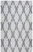 Rizzy Home Loureli LR9474 Gray Trellis Area Rug
