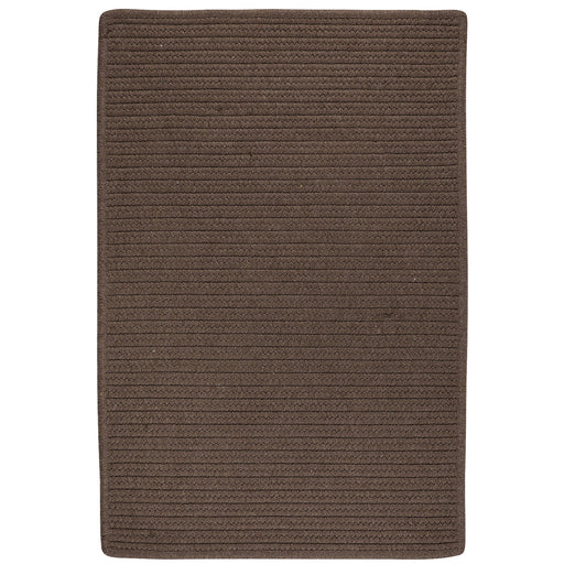 Colonial Mills Sunbrella Solid LS01 Mink Sunbrella Area Rug