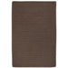 Colonial Mills Sunbrella Solid LS01 Mink Sunbrella Area Rug