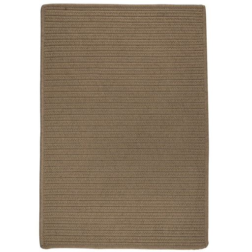 Colonial Mills Sunbrella Solid LS02 Mushroom Sunbrella Area Rug