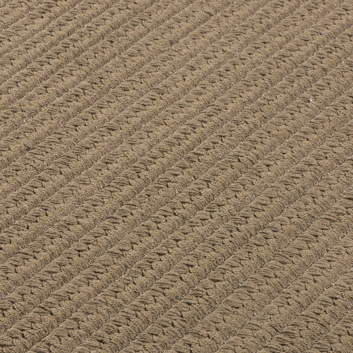 Colonial Mills Sunbrella Solid LS02 Mushroom Sunbrella Area Rug