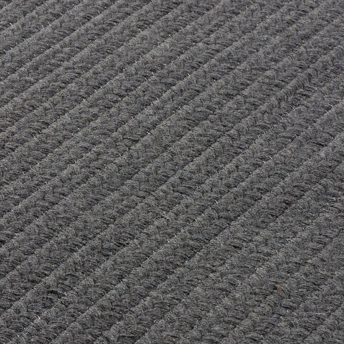 Colonial Mills Sunbrella Solid LS05 Granite Sunbrella Area Rug