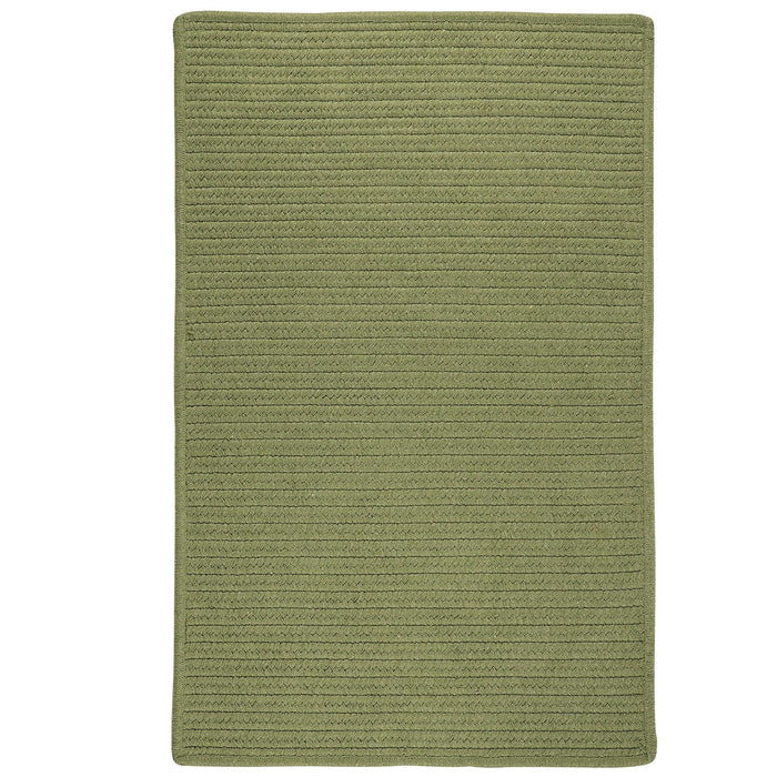 Colonial Mills Sunbrella Solid LS07 Basil Sunbrella Area Rug