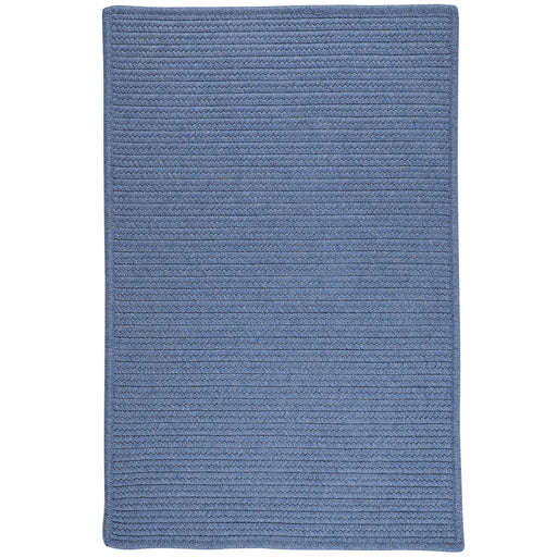 Colonial Mills Sunbrella Solid LS09 Cornflower Sunbrella Area Rug