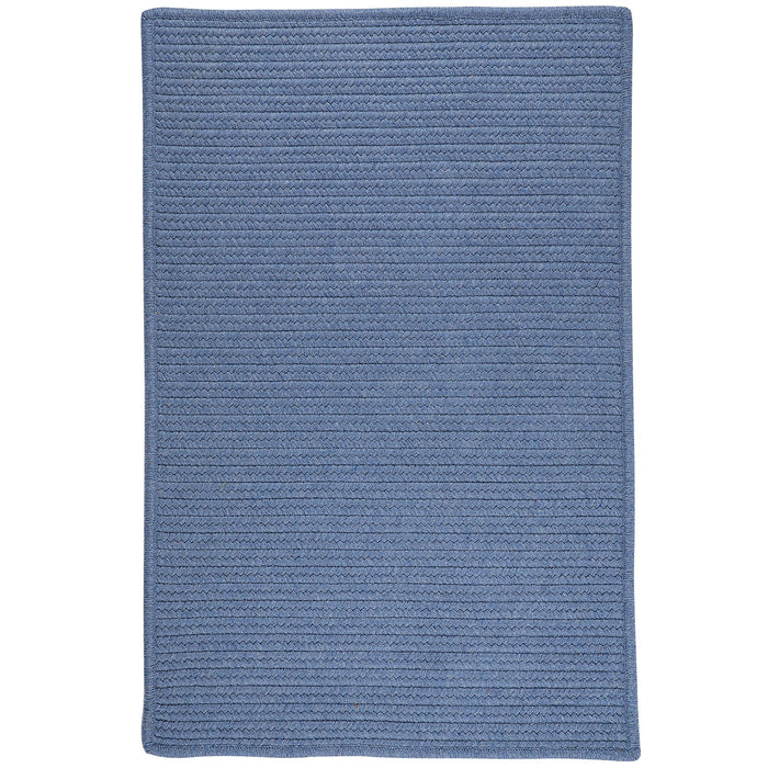 Colonial Mills Sunbrella Solid LS09 Cornflower Sunbrella Area Rug