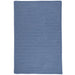 Colonial Mills Sunbrella Solid LS09 Cornflower Sunbrella Area Rug