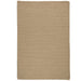 Colonial Mills Sunbrella Solid LS11 Wheat Sunbrella Area Rug
